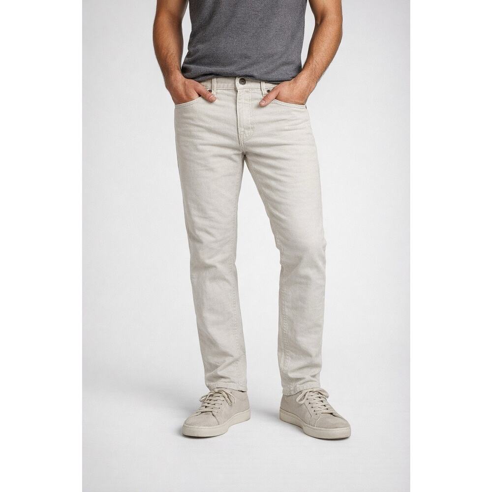 Banana Republic Travel Jeans Mens 30x30 Beige Slim Fit Stretch Casual Pants